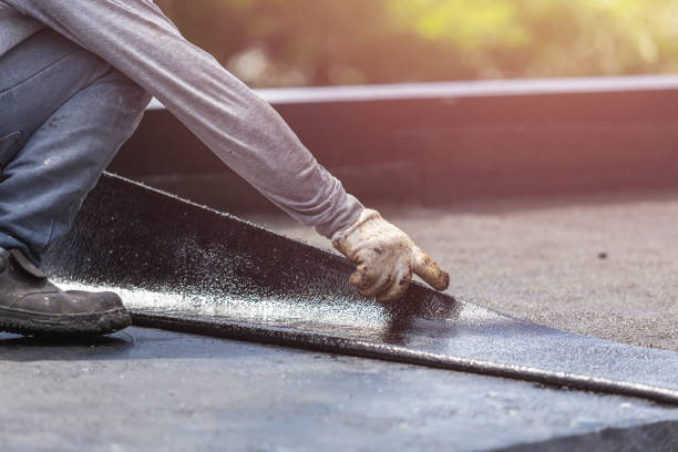 Professional Interior Drainage System technician working in Vernon, MI